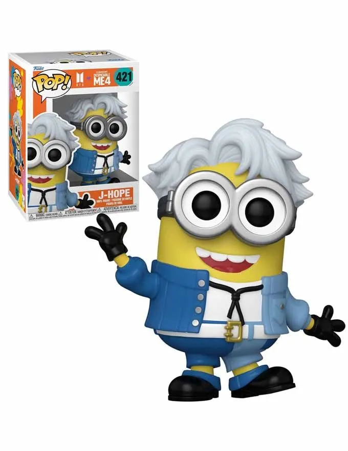 Figura Funko POP! Rocks: Minions x BTS - J Hope
