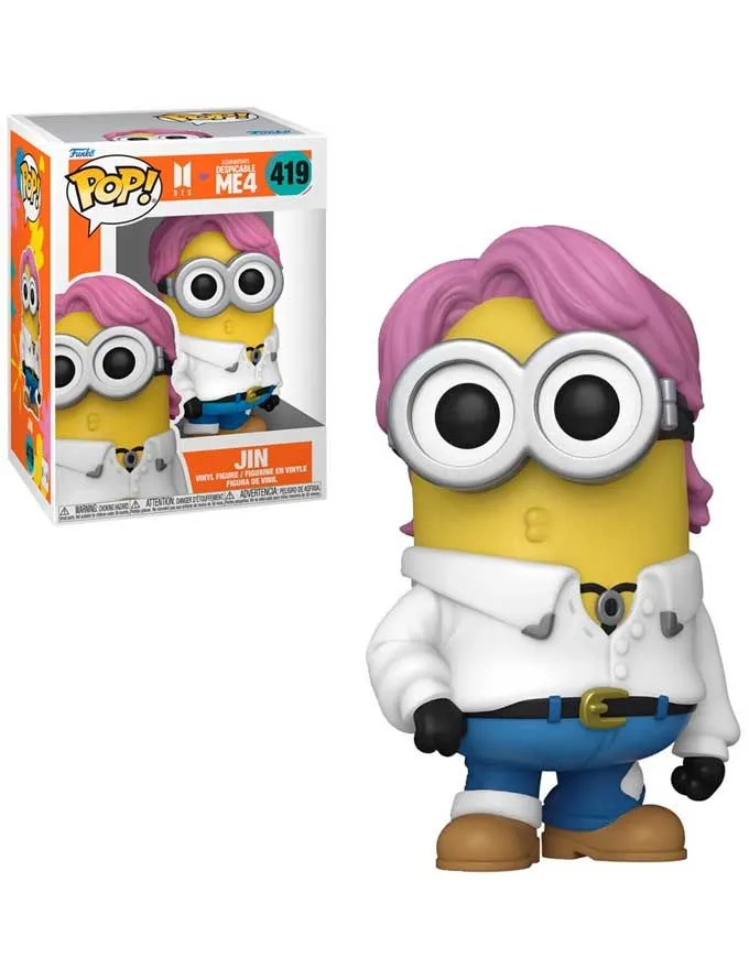 Figura Funko POP! Rocks: Minions x BTS - Jin