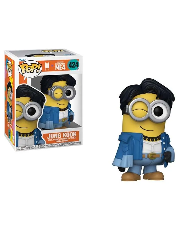 Figura Funko POP! Rocks: Minions x BTS - Jung Kook