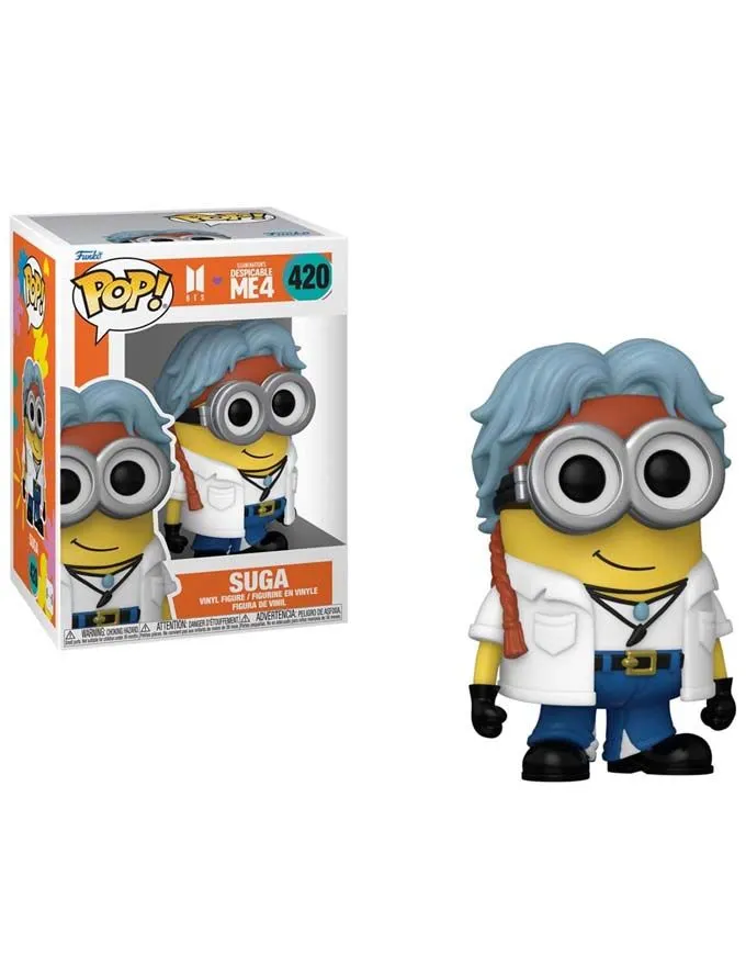 Figura Funko POP! Rocks: Minions x BTS - Suga