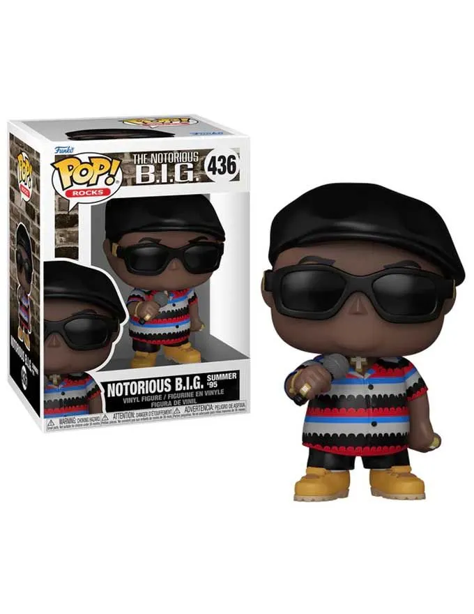 Figura Funko POP! Rocks: The Notorious B.I.G. Summer '95