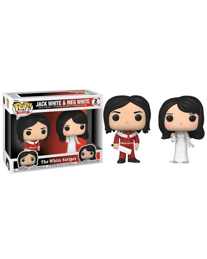 Figura Funko POP! Rocks - The White Stripes 2PK