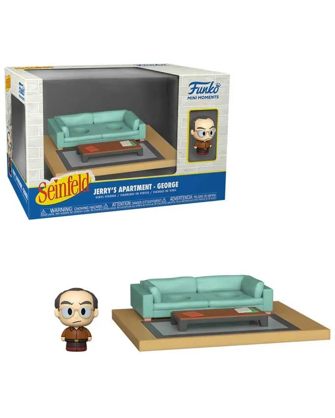 Figura Funko POP! Seinfeld - Vinyl Mini Moments - George with Chase