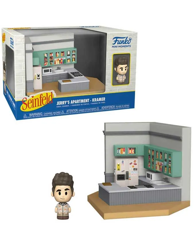 Figura Funko POP! Seinfeld - Vinyl Mini Moments - Kramer with Chase