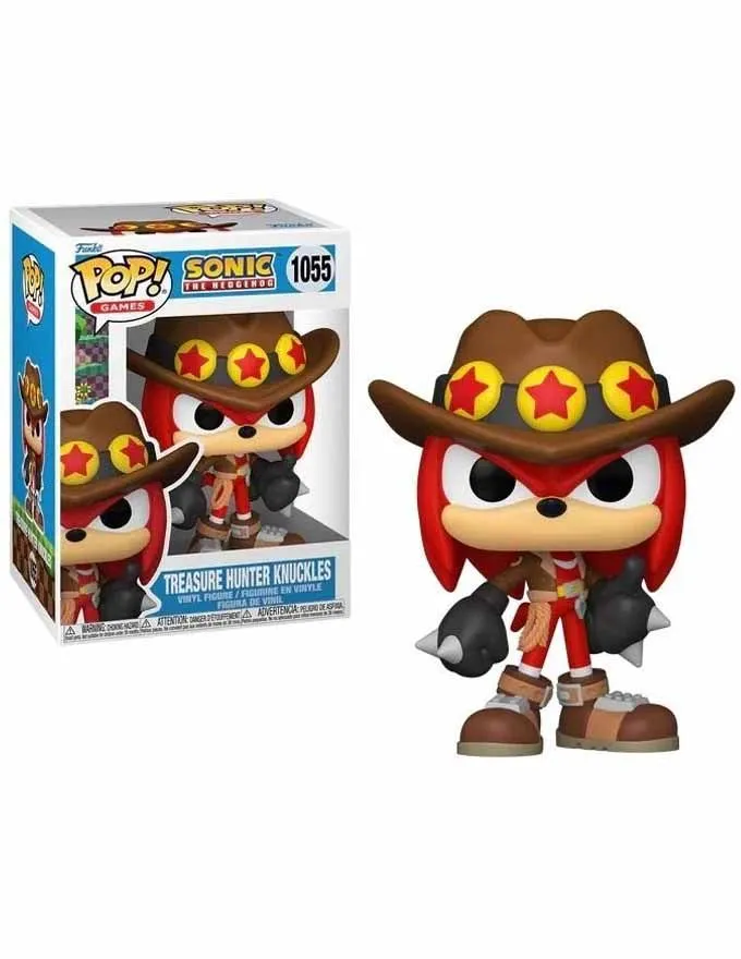 Figura Funko POP! Sonic - Treasure Hunter Knuckles
