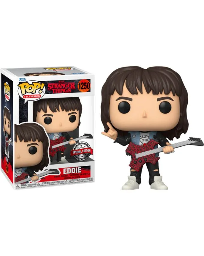 Figura Funko POP! TV: Netflix Stranger Things Season 4 - Eddie (Special Edition)