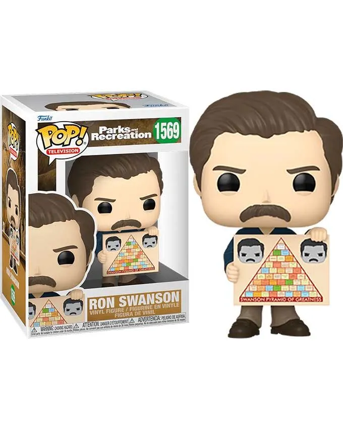 Figura Funko POP! TV: Parks & Recreation 15th - Ron Swanson