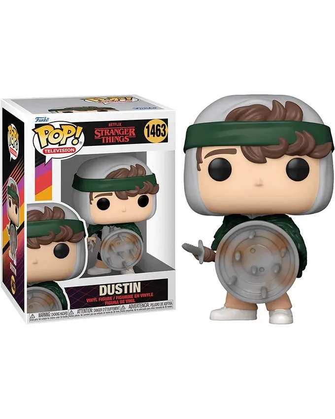 Figura Funko POP! TV: Stranger Things - Dustin (with Shield)