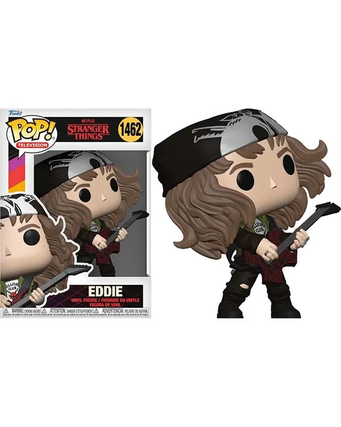 Figura Funko POP! TV: Stranger Things - Eddie (Hunter) (with Guitar)