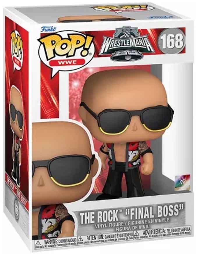 Figura Funko POP! WWE - The Rock Final Boss