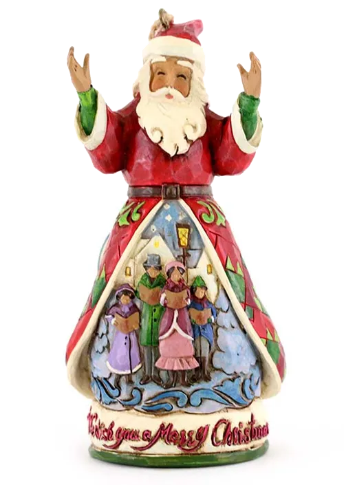 Figura Wish You Merry Xmas Santa Hanging Ornament Figure