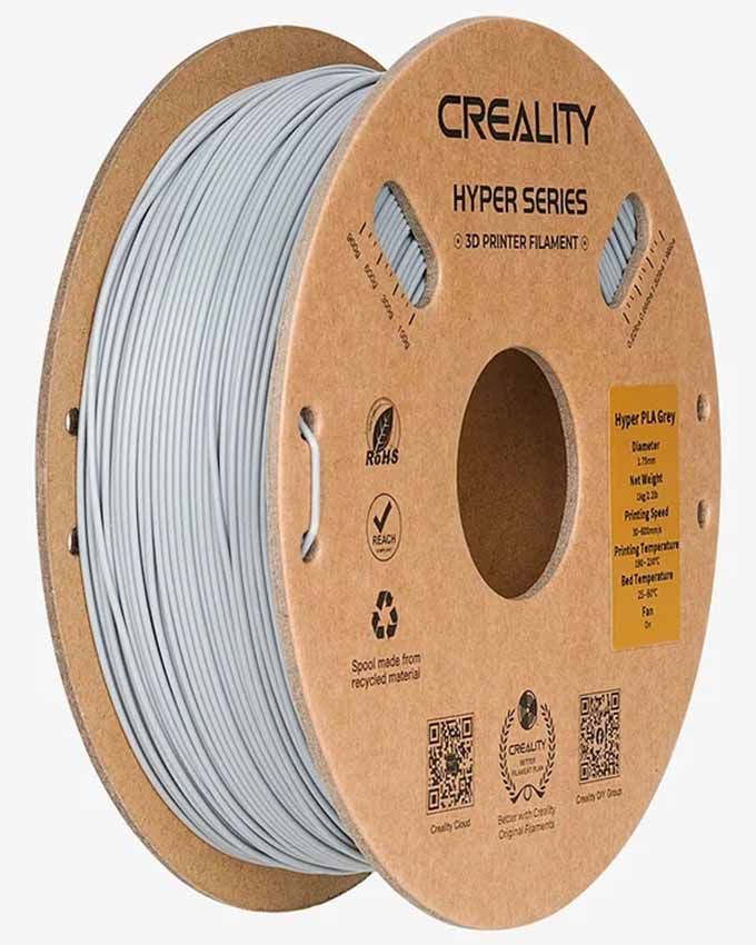 Filament Creality Hyper PLA 1.75 1kg - Gray