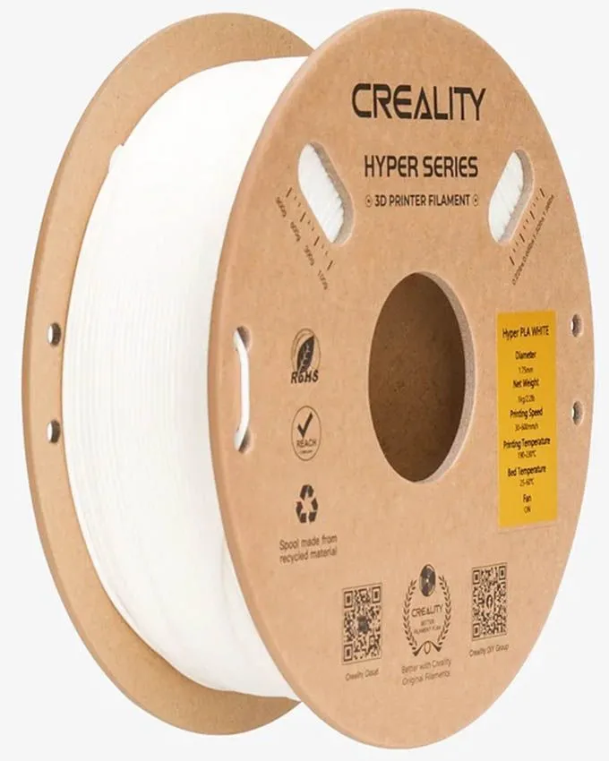 Filament Creality Hyper PLA 1.75 1kg - White