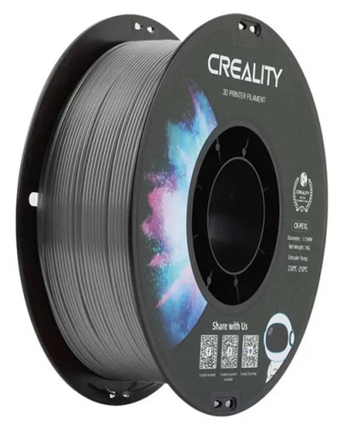 Filament Creality PETG 1.75 1kg - Gray