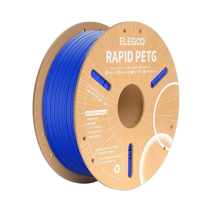 Filament Elegoo RAPID PETG 1kg 1.75mm Blue