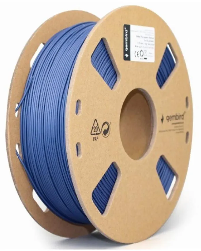 Filament Gembird 3DP-PLA-01-MTNB 1.75mm 1kg Mat Navy Blue