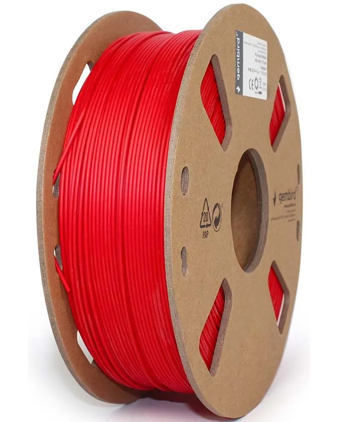 Filament Gembird 3DP-PLA1.75-01-R 1.75mm 1kg Red