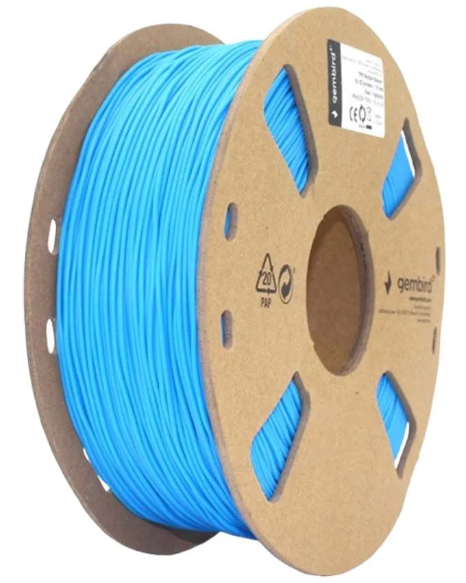 Filament Gembird TPE 3DP-TPE1.75-01-B Fleksibilni 1.75mm 1kg Blue