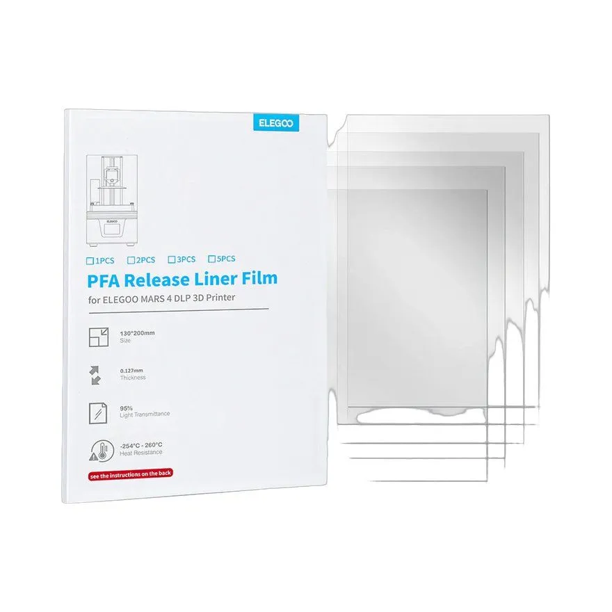 Film Elegoo Mars 4 DLP PFA 5 komada kit