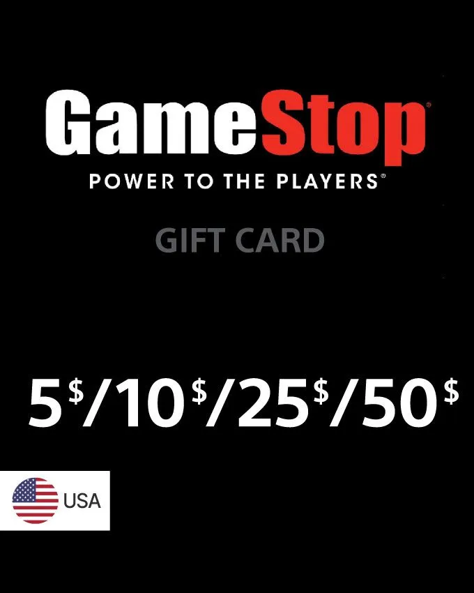 Game Stop - Gift Card (USA) / Digitalna dopuna