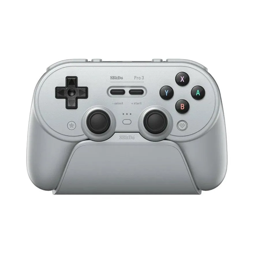 Gamepad 8BitDo Pro 3 BT/2.4GHz Gray + Dock