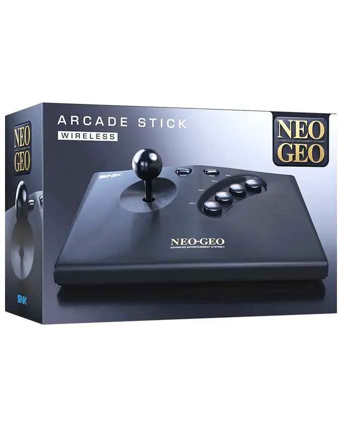 Gamepad NEOGEO AES+ Wireless Arcade Stick (Black)