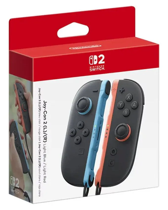 Gamepad Nintendo SWITCH 2 JOY-CON Pair Light Blue/Light Red