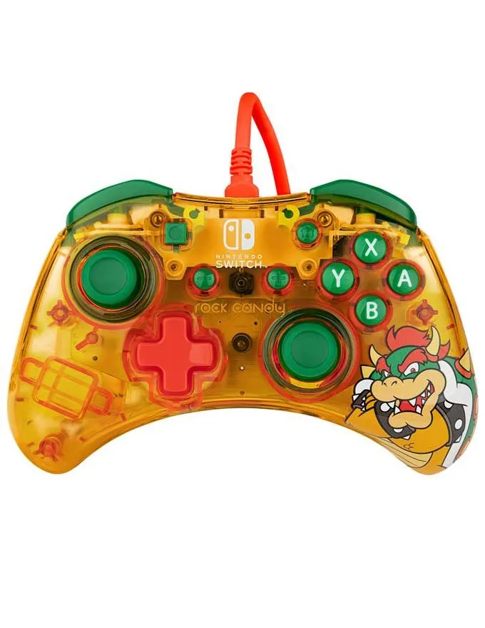 Gamepad PDP Nintendo SWITCH Rock Candy Mini - Bowser