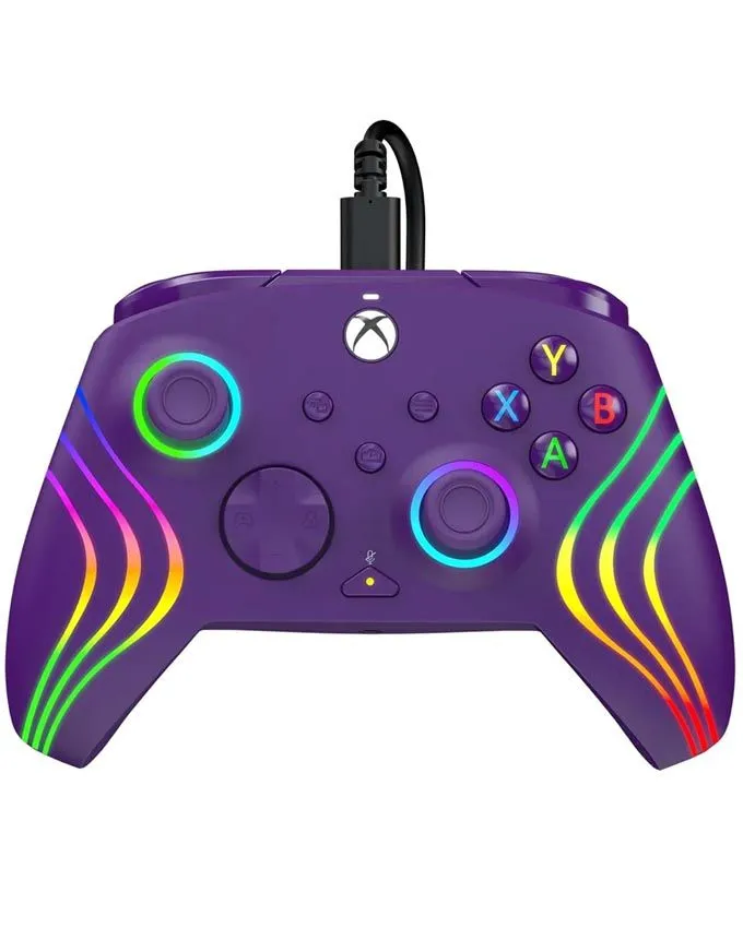 Gamepad PDP Wired Controller Afterglow Wave Purple XBOX S/X