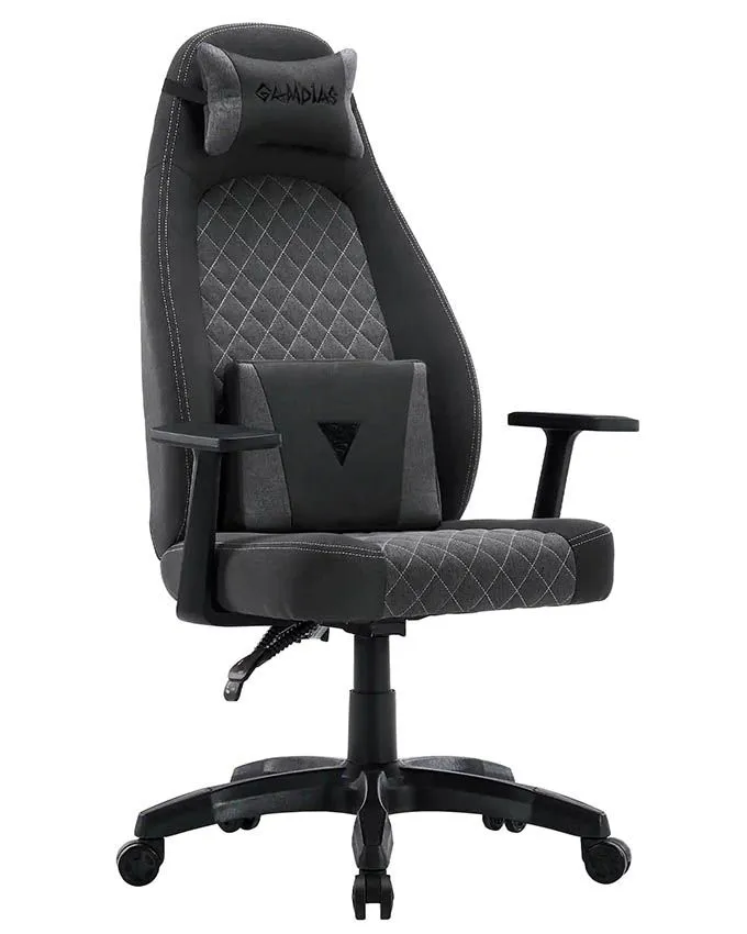 Gejmerska stolica Gamdias Zelus E4 Weave Grey/Black