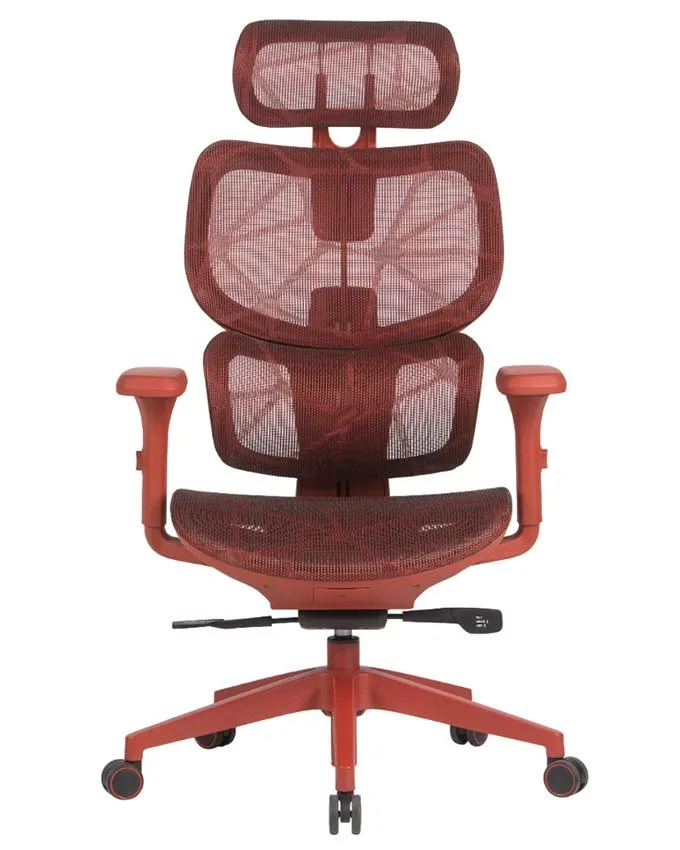 Gejmerska stolica Spawn Ergo Meshy Red
