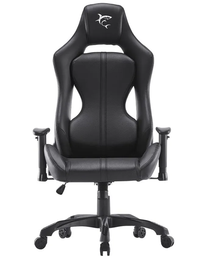 Gejmerska stolica White Shark Monza Black