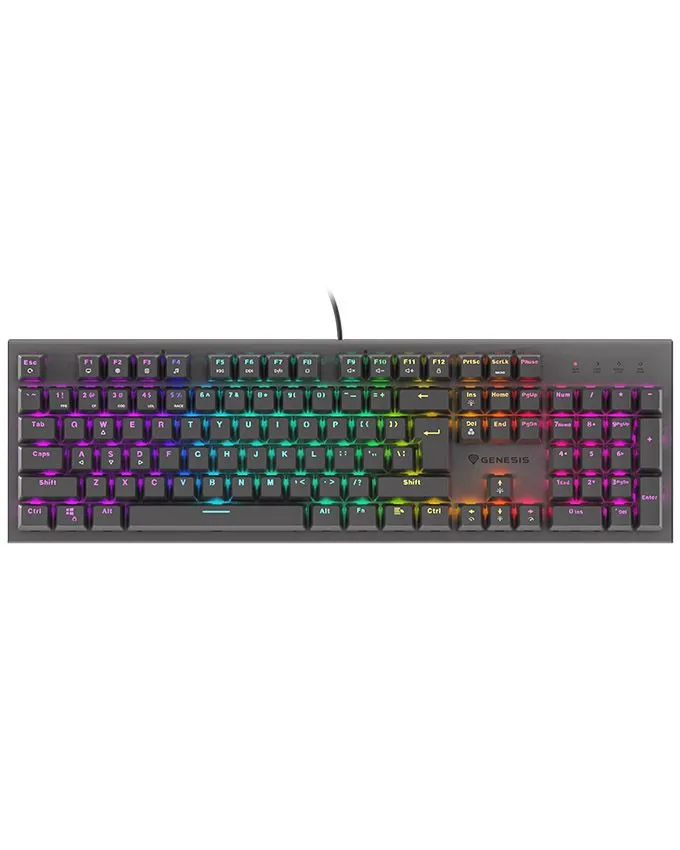 Gejmerska tastatura Genesis Thor 303 Black Red switch RGB