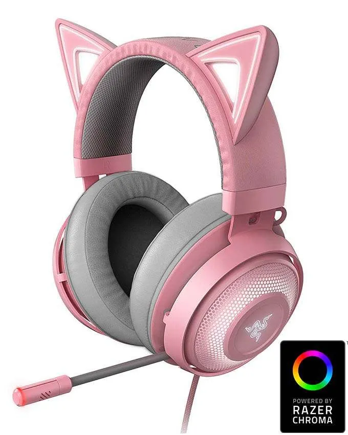 Gejmerske slušalice Razer Kraken Kitty Edition Chroma Quartz