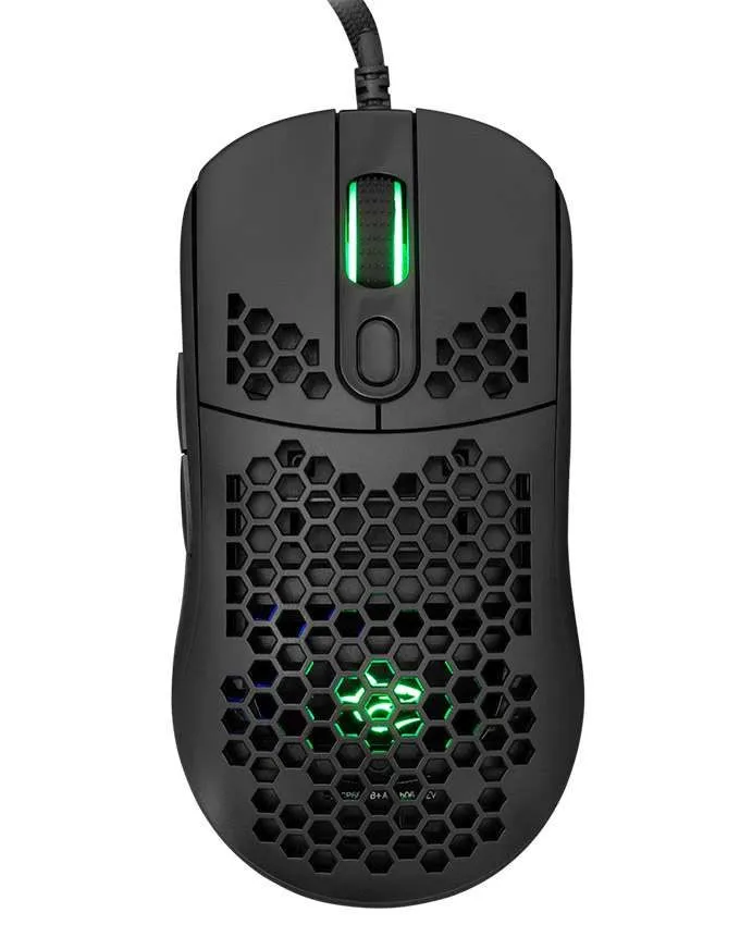 Gejmerski miš White Shark Galahad GM5007 Black RGB