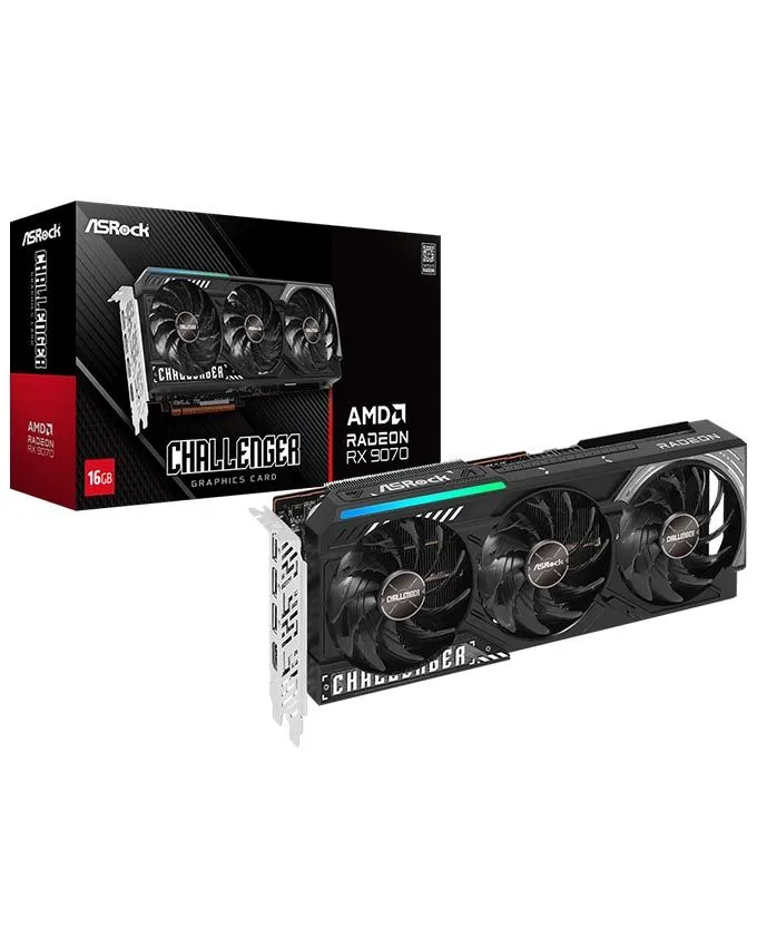 Grafička kartica AsRock Radeon RX 9070 Challenger 16GB, RX9070 CL 16G