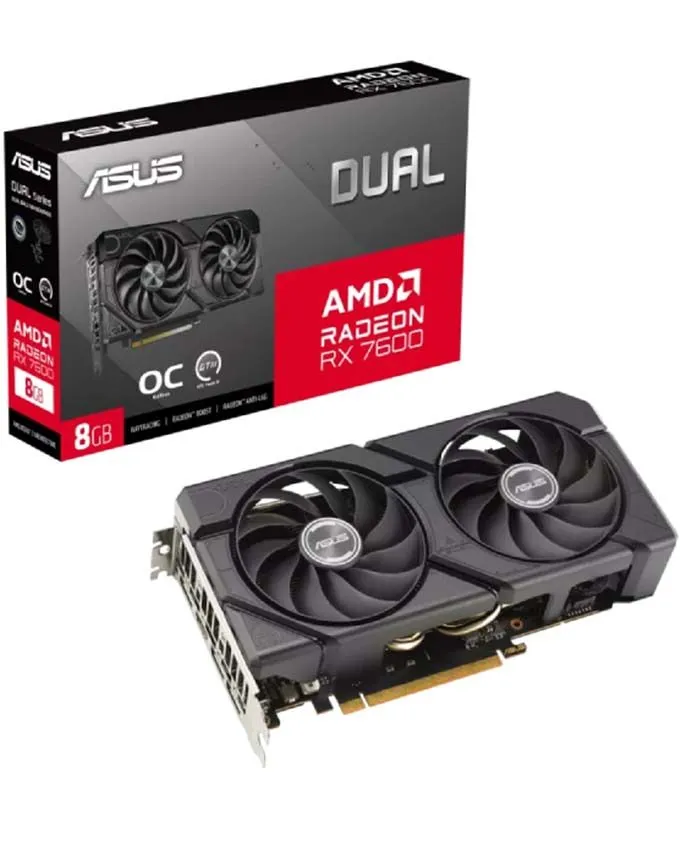 Grafička kartica ASUS AMD Radeon RX 7600 EVO 8GB DUAL-RX7600-O8G-EVO