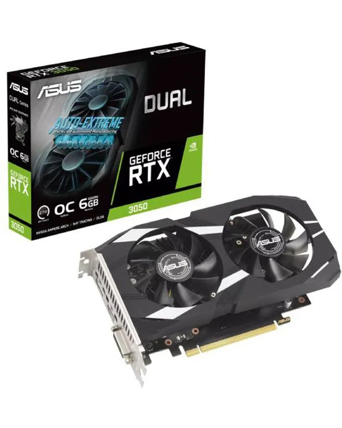 Grafička kartica ASUS GeForce RTX 3050 6GB 128bit DUAL-RTX3050-O6G