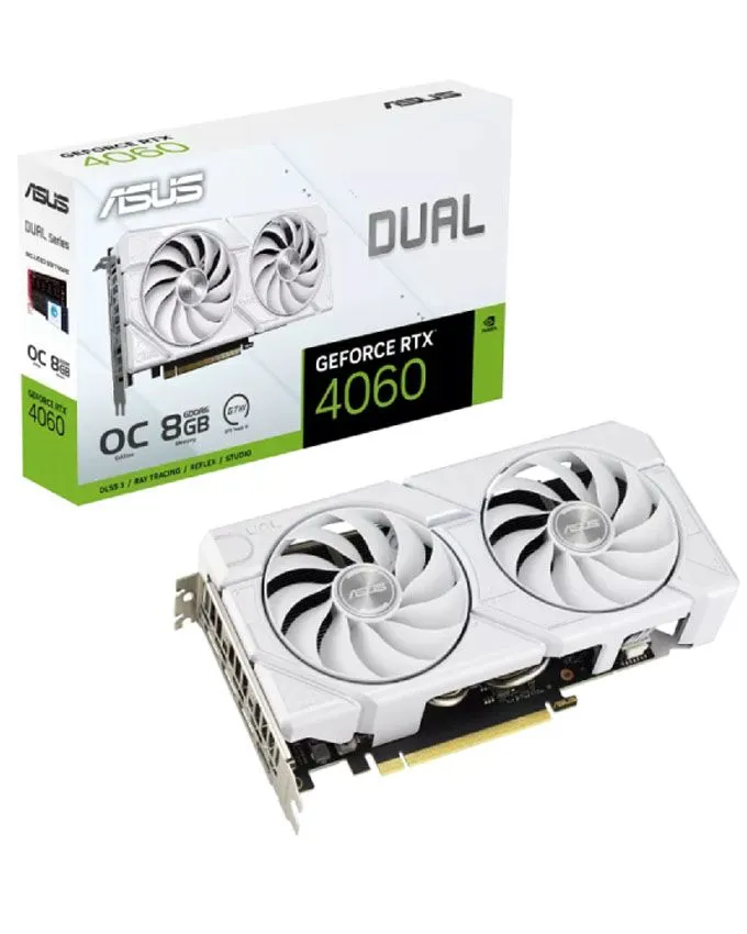 Grafička kartica ASUS GeForce RTX 4060 8GB 128bit DUAL-RTX4060-O8G-EVO White