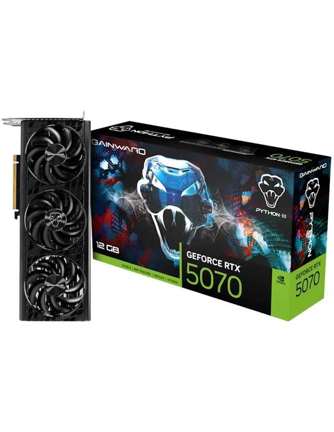 Grafička kartica Gainward GeForce RTX 5070 Python III 12GB GDDR7 192bit NE75070019K9-GB2050T