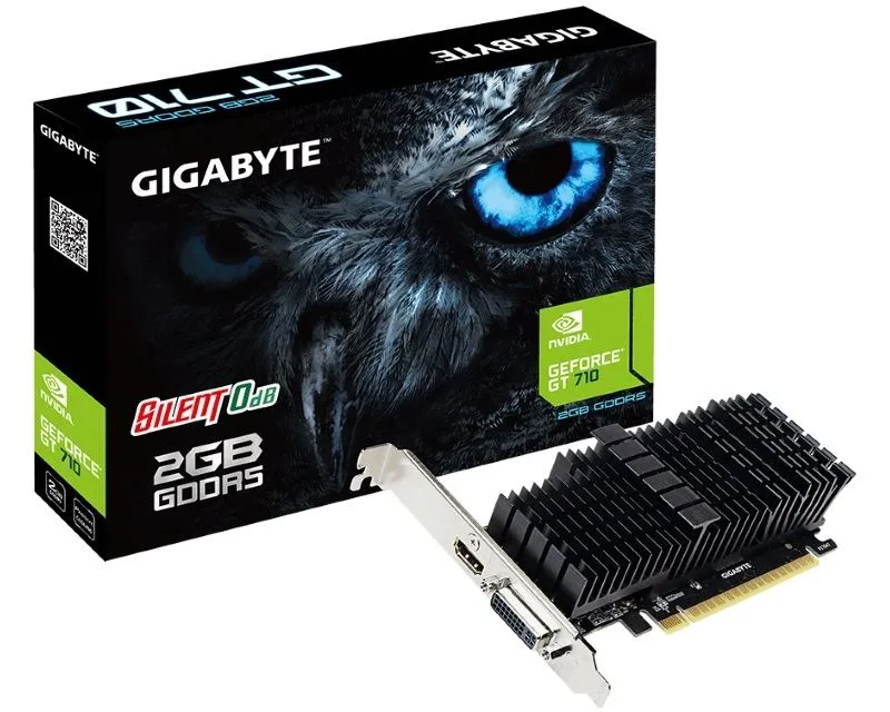 Grafička kartica Gigabyte GeForce GT 710 2GB 64bit GV-N710D5SL-2GL rev 1.