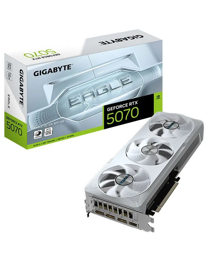 Grafička kartica Gigabyte GeForce RTX 5070 EAGLE ICE 12GB 192bit GV-N5070EAGLEOC ICE-12GD rev. 1.0