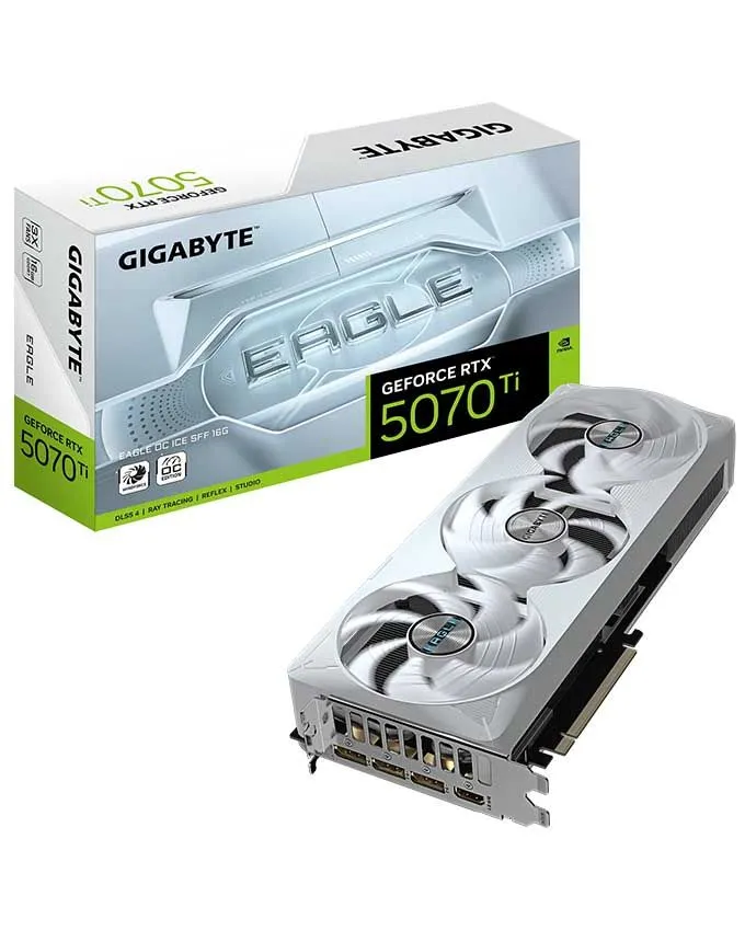 Grafička kartica Gigabyte GeForce RTX 5070 Ti 16GB EAGLE OC ICE SFF GV-N507TEAGLEOC ICE-16G