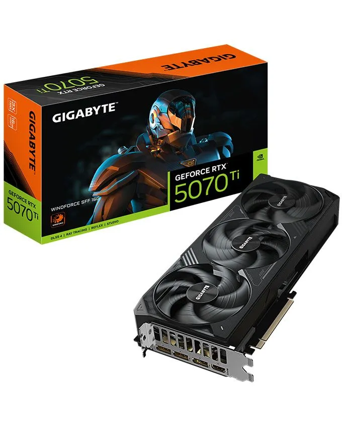 Grafička kartica Gigabyte GeForce RTX 5070 Ti WINDFORCE SFF16GB 256bit GV-N507TWF3-16GD rev. 1.0