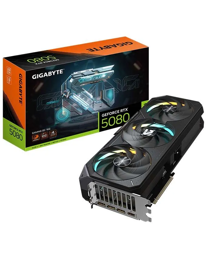 Grafička kartica Gigabyte GeForce RTX 5080 Gaming OC GV-N5080GAMINGOC-16GD 16GB GDDR7