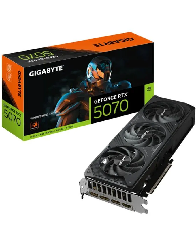 Grafička kartica Gigabyte RTX 5070 WINDFORCE 12GB 192bit GV-N5070WF3-12GD rev. 1