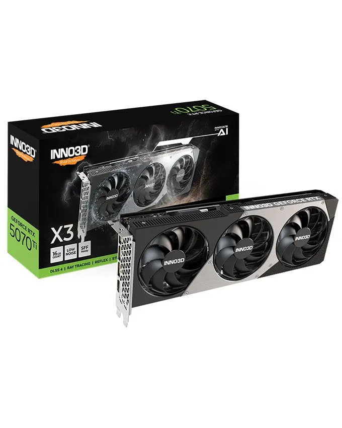 Grafička kartica INNO3D GeForce RTX 5070 Ti X3 16GB GDDR7