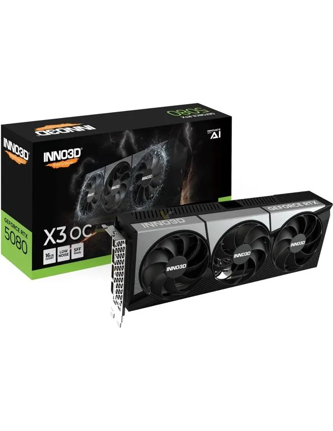 Grafička kartica INNO3D GeForce RTX 5080 X3 OC 16GB GDDR7 256bit N50803-16D7X-17603930