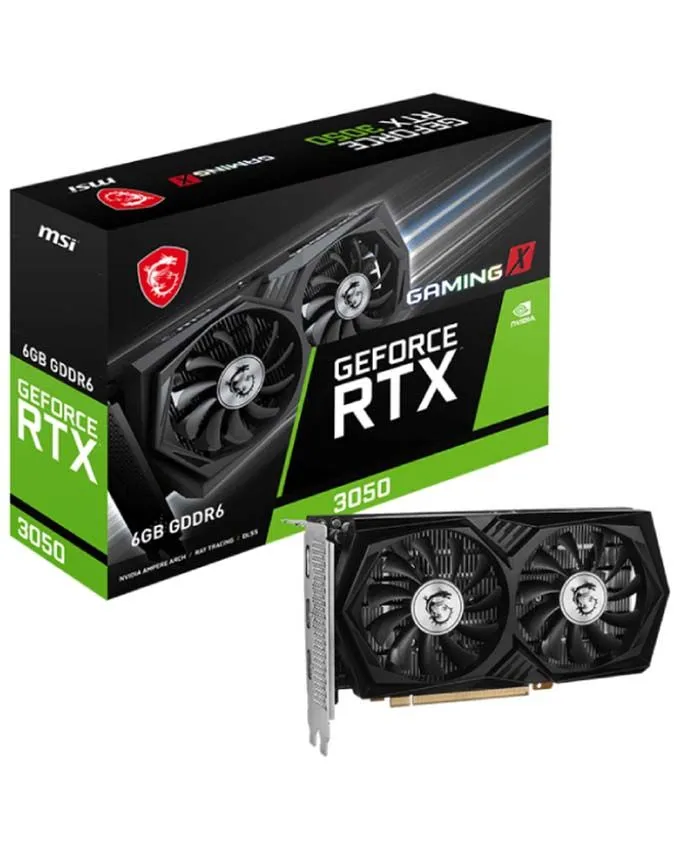 Grafička kartica MSI GeForce RTX 3050 6GB 128bit RTX 3050 GAMING X 6G
