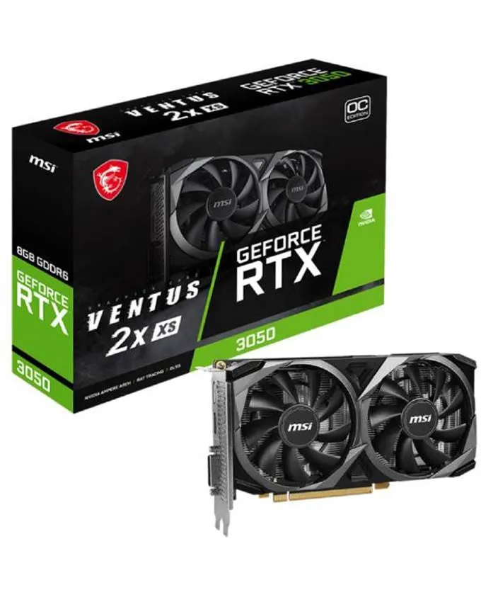 Grafička kartica MSI GeForce RTX 3050 8GB GDDR6 128bit Ventus 2X XS